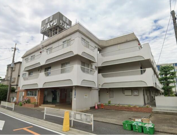 朝霞市溝沼、マンションの外観画像です