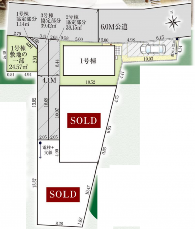 朝霞市溝沼、新築一戸建ての画像です