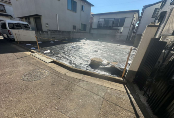 朝霞市泉水、土地の画像です
