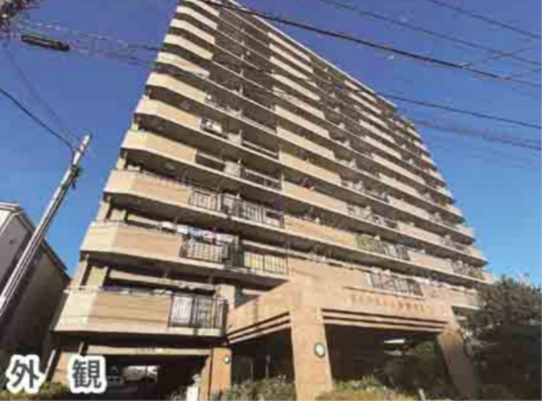 朝霞市泉水、マンションの外観画像です