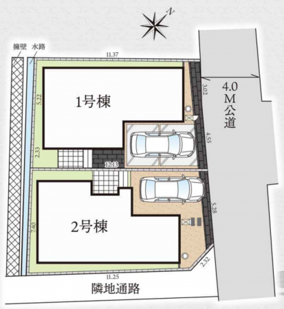朝霞市根岸台、新築一戸建ての画像です