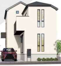 朝霞市根岸台、新築一戸建ての画像です