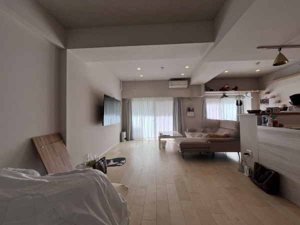川口市青木、マンションの居間画像です