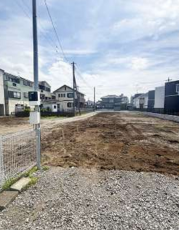 朝霞市膝折町、土地の画像です