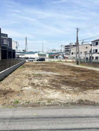 朝霞市膝折町、土地の画像です