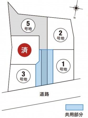 池田市五月丘、新築一戸建ての画像です