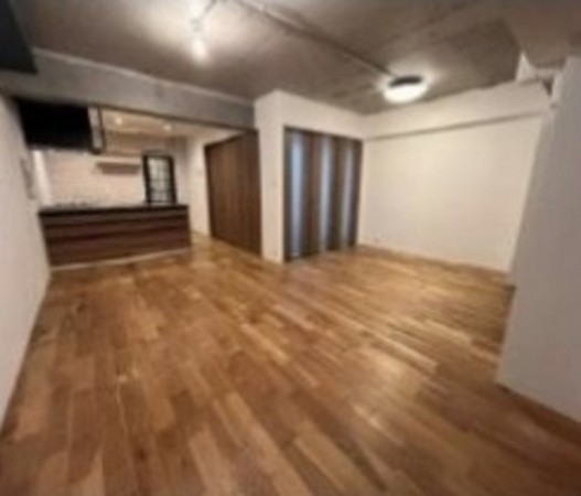 池田市石橋、マンションの居間画像です