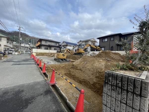 池田市渋谷、土地の画像です