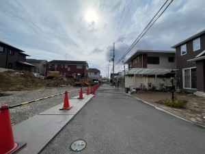 池田市渋谷、土地の画像です