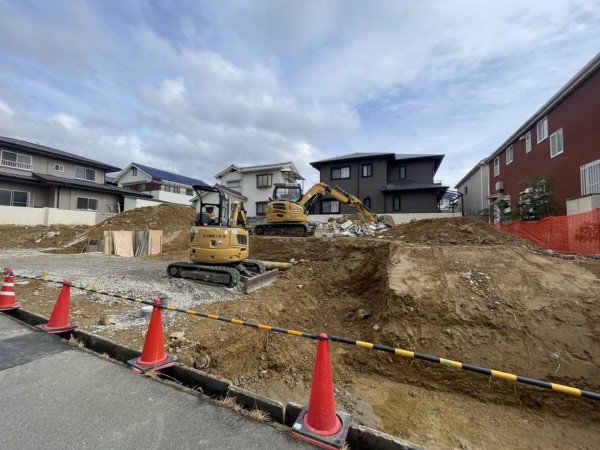 池田市渋谷、土地の画像です