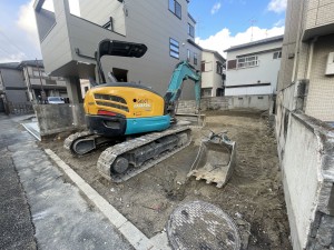 池田市石橋、土地の画像です