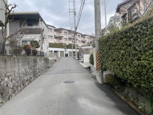 池田市渋谷、土地の画像です