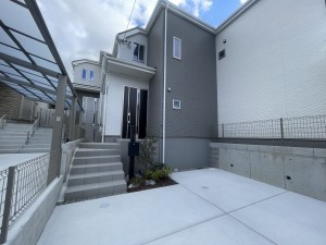 池田市渋谷、新築一戸建ての画像です