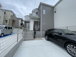池田市渋谷、新築一戸建ての画像です
