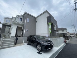 池田市渋谷、新築一戸建ての画像です