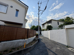 池田市建石町、土地の画像です
