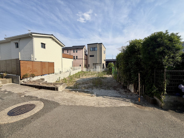 池田市建石町、土地の画像です