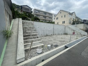 池田市五月丘、土地の画像です