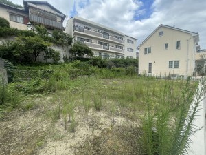 池田市五月丘、土地の画像です