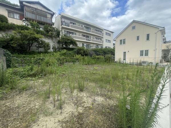池田市五月丘、土地の画像です