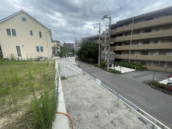 池田市五月丘、土地の画像です