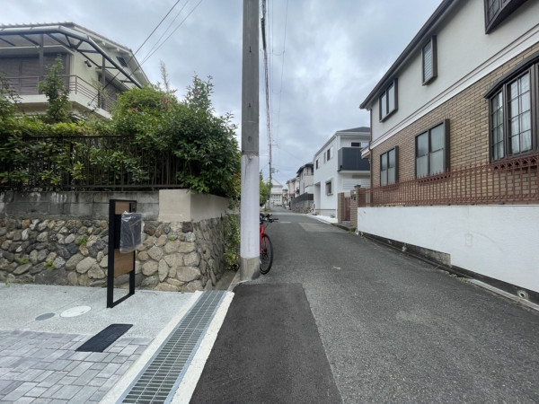 池田市旭丘、土地の画像です