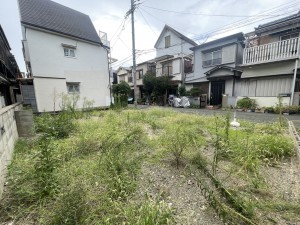 池田市宇保町、土地の画像です