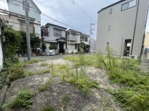池田市宇保町、土地の画像です
