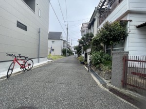 池田市宇保町、土地の画像です