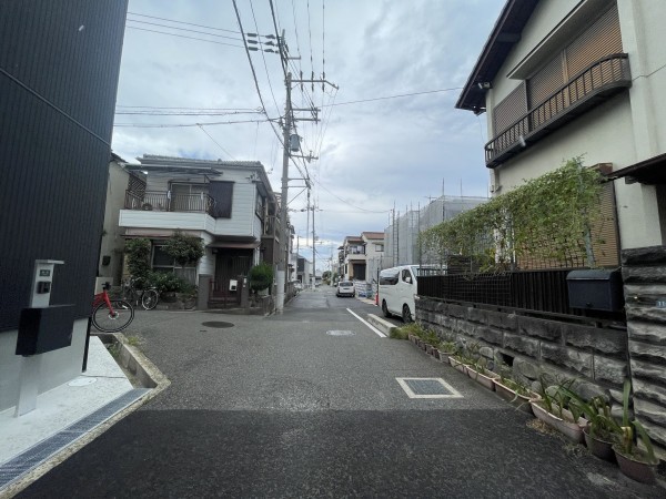 池田市宇保町、土地の画像です