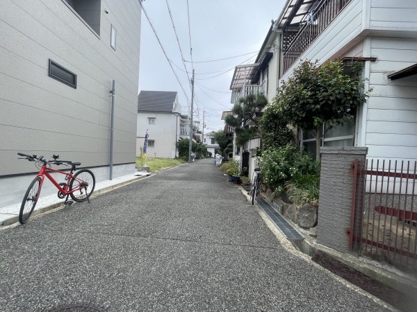 池田市宇保町、土地の画像です