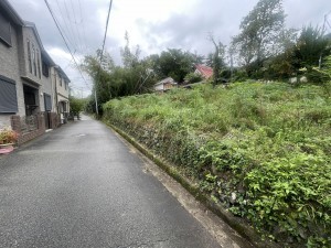 池田市東山町、土地の画像です