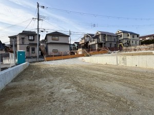川西市花屋敷、土地の画像です