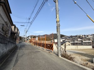 川西市花屋敷、土地の画像です