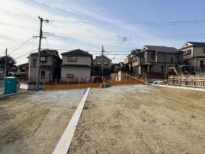 川西市花屋敷、土地の画像です