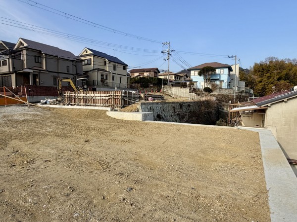 川西市花屋敷、土地の画像です