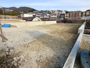 川西市花屋敷、土地の画像です