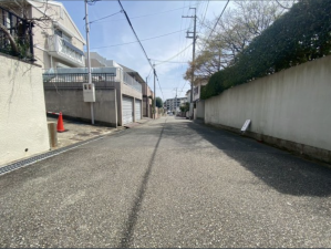 川西市寺畑、土地の画像です