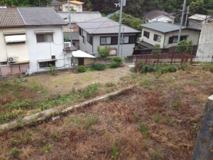 川西市寺畑、土地の画像です