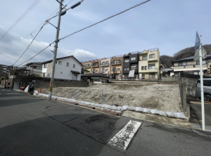 池田市五月丘、土地の画像です