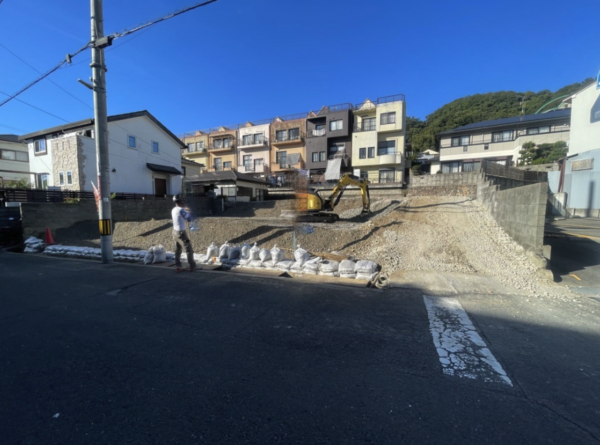 池田市五月丘、土地の画像です