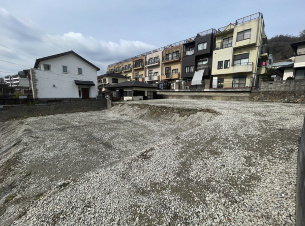 池田市五月丘、土地の画像です