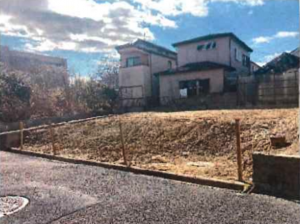 宝塚市南ひばりガ丘、土地の画像です