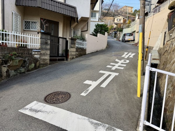 宝塚市雲雀丘山手、土地の画像です