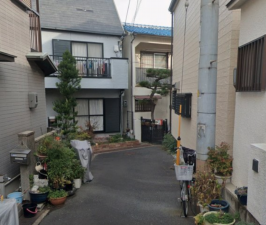 川西市南花屋敷、土地の画像です