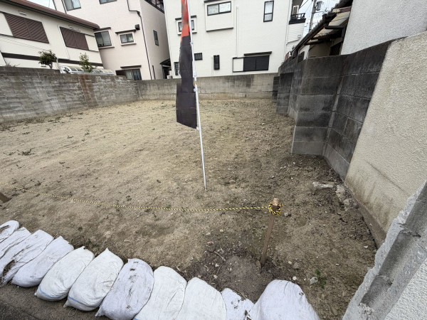 池田市豊島北、土地の画像です