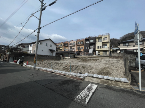 池田市五月丘、土地の画像です