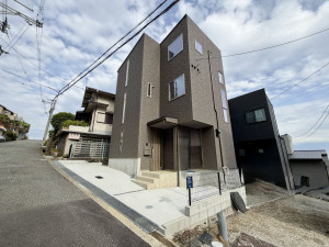 池田市五月丘、新築一戸建ての画像です