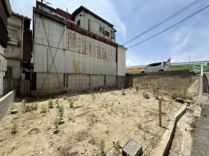 池田市桃園、土地の画像です