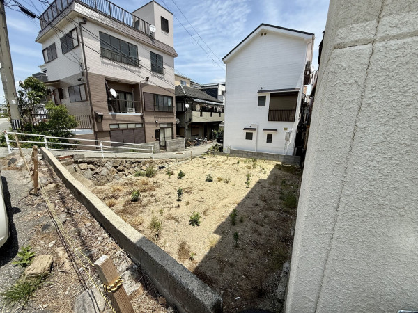 池田市桃園、土地の画像です
